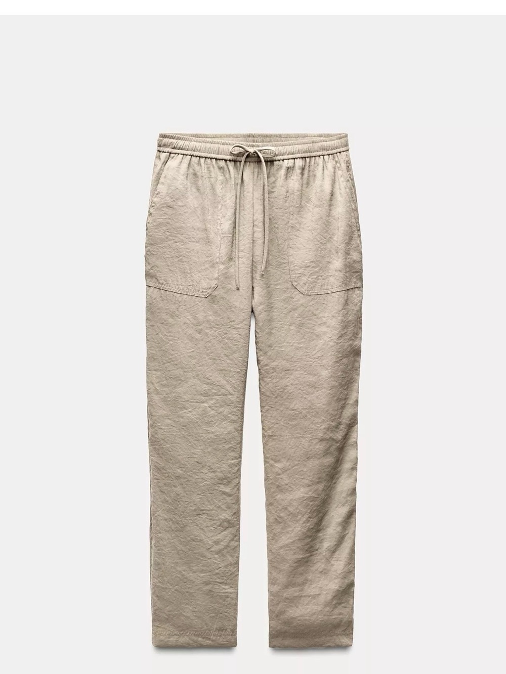 Zara Women's Flowy Ankle Pants